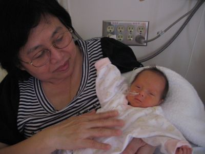 Popo
Cuddle with Popo at NICU.  Mommy was pumping milk...
