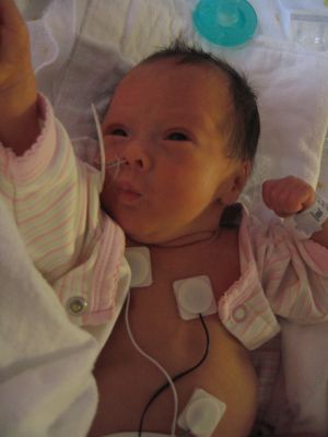 Growing strong
Doing well in NICU
